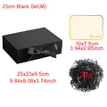 25cm Black M