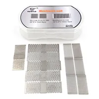 12pcs/box Meshwork Coil SS3316 A1 Mesh Coils 0.13ohm 0.18ohm Wire For Profile RDA Kylin M RTA DIY Cotton Tools