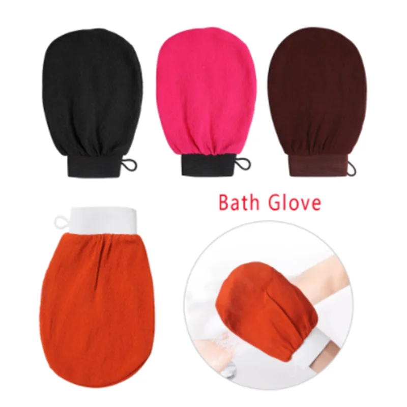 1Pcs New Moroccan Hammam Shower Bath Magic Peeling Glove Exfoliating Tan Removal Bathing Brushes Scrubbers