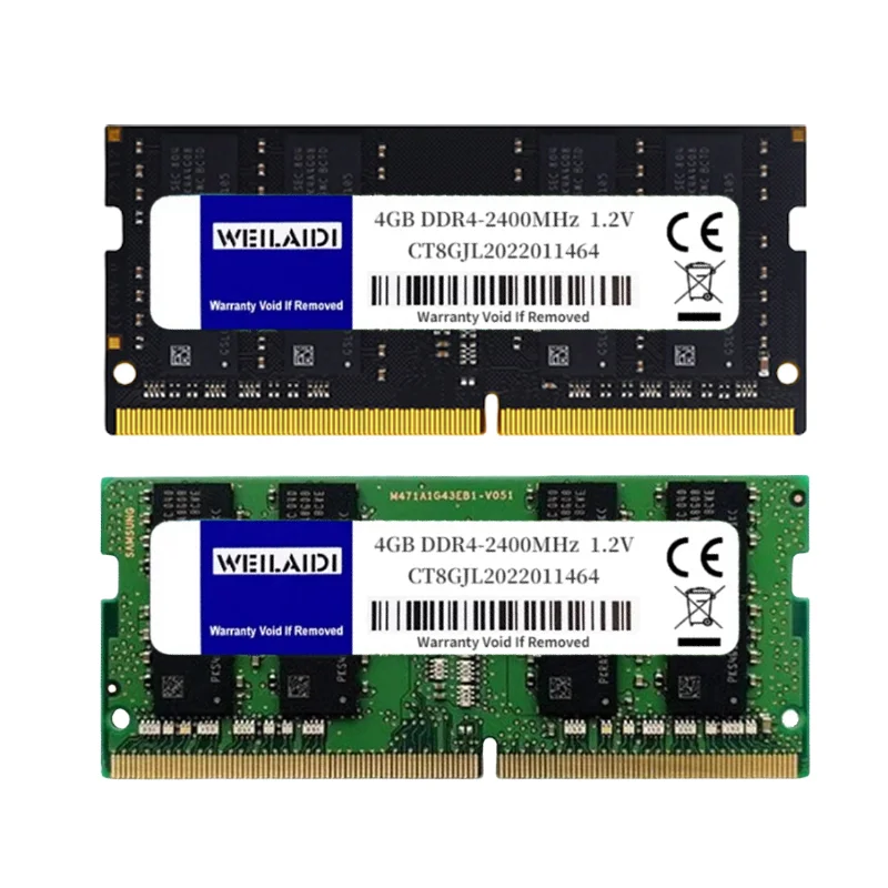 DDR2 DDR3 DDR4 2GB 4GB 8GB Memoria Ram para portátil PC2-667 800 PC3-1066 1333 1600 PC4-2133 2400MHZ SODIMM Memoria para portátil no ECC