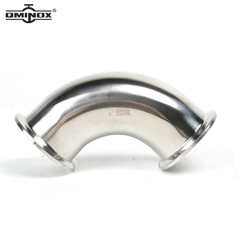 QMINOX SS304 Sanitary Tri Clamp Elbows 3/4\