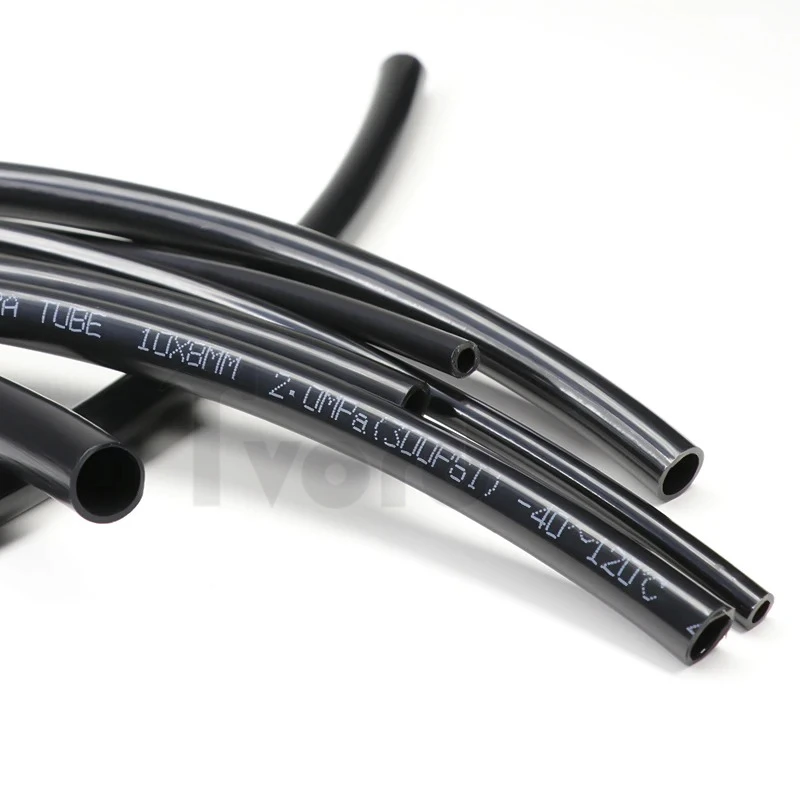 1/2/5/10m PA6 Nylon Tube 2mm 4mm 6mm 8mm 9mm 10mm 12mm Pneumatic Air Compressor Smooth Rigid High Pressure PA Oil Pipe