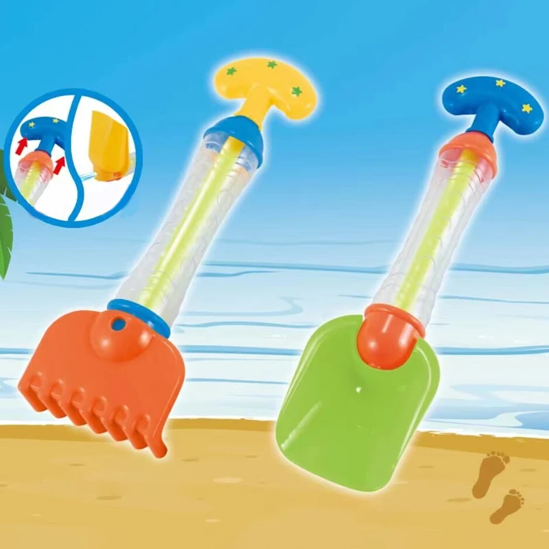 

Children's Plastic Sand Shovel Sand Rake Game Outdoor Toys For Adult Kids Summer Holiday Beach Toys Water Playing Toy Gifts