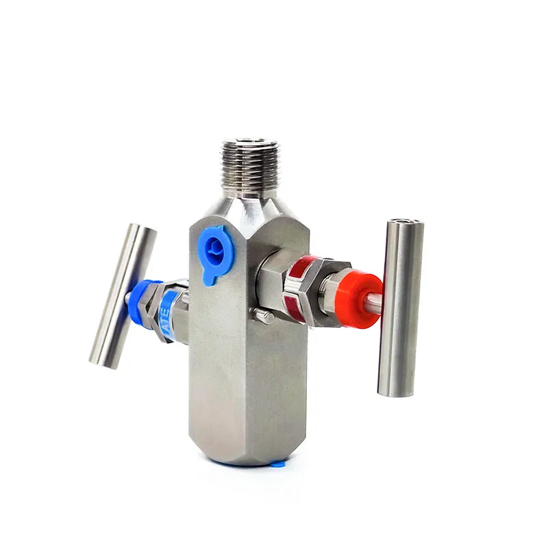 304 Stainless Steel Integrated Two Valve Group Coplanar Flange Pressure Transmitter