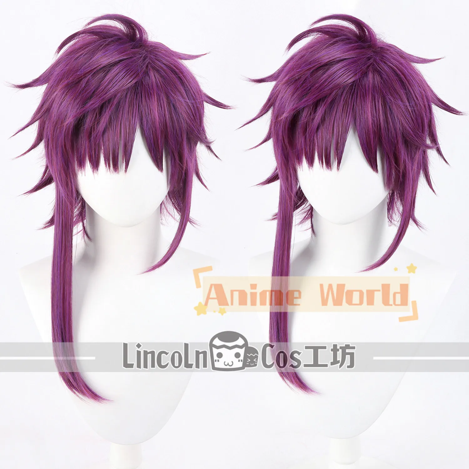 

Anime A3 Homare Arisugawa Cosplay Wig Halloween Carnival Party Props Synthetic Hair Heat Resistant Fiber + Wig Cap
