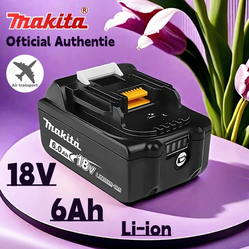 

6.0Ah 100% original Makita 18V Rechargeable Battery for Makita 18V BL1830 BL1830B BL1840 BL1840B BL1850 BL1850B Power Tools