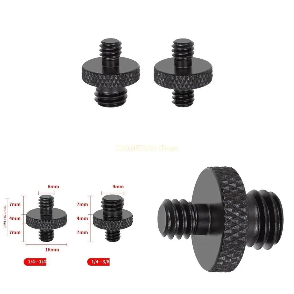 F62C 1/4 ~ 3/8 또는 1/4 ~ 1/4 삼각대 스크류 어댑터 변환기 나사