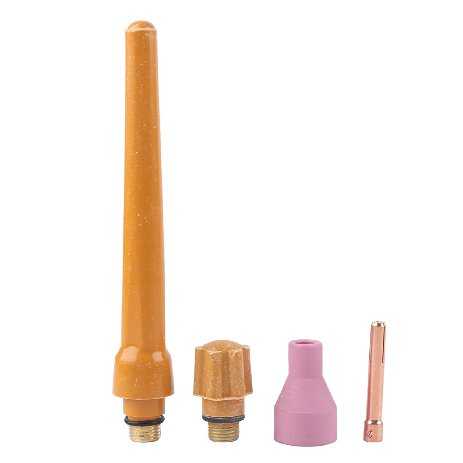 20pcs QQ150 TIG Welding Torch Consumables Ceramic Nozzle Collet Long & Short Back Cap2.0mm Collet
