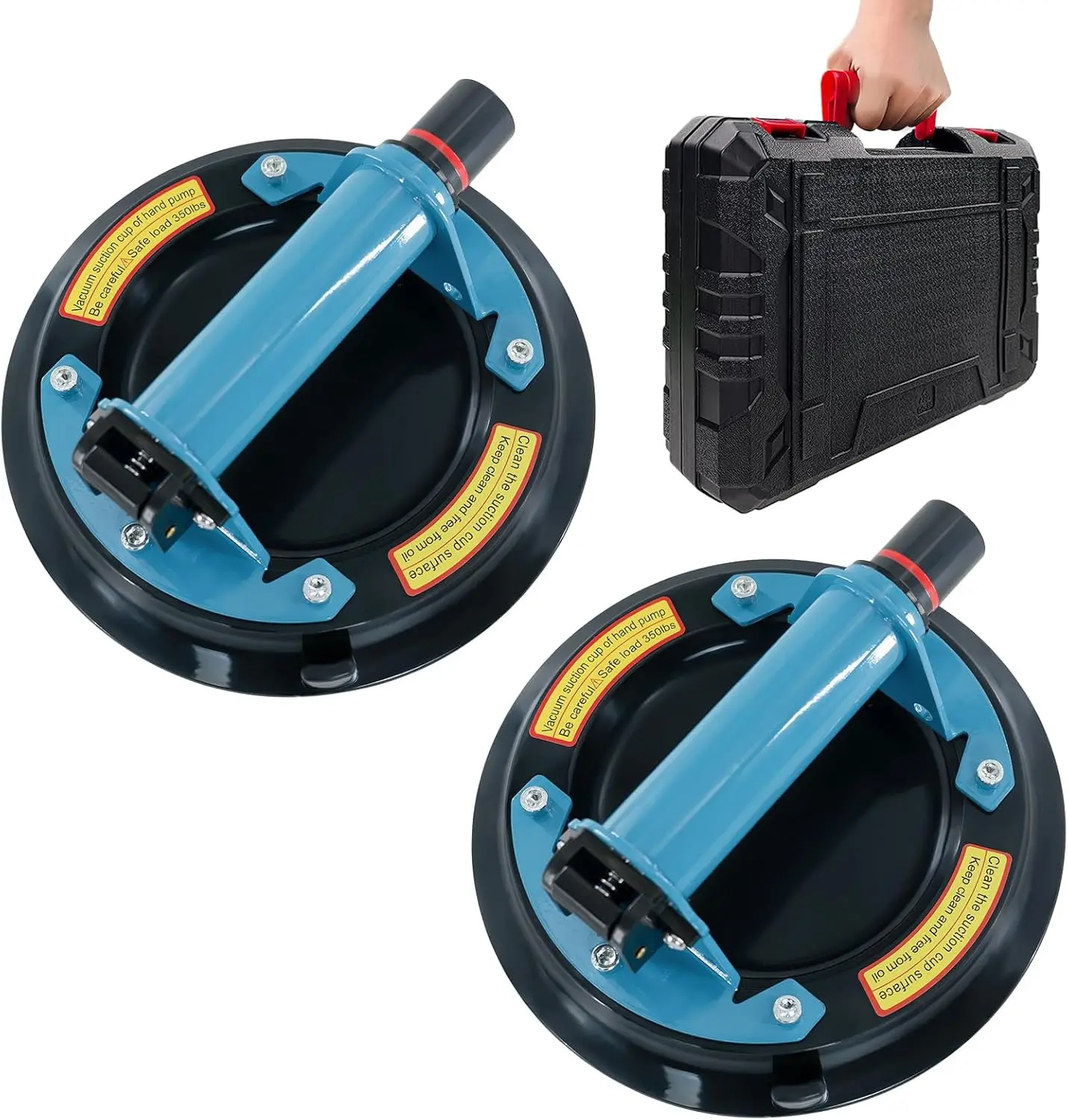 Heavy-Duty 8" Sucti…