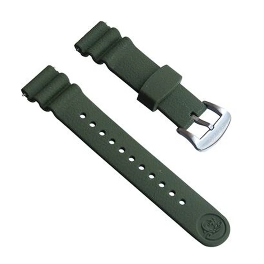 

Ремешок силиконовый для наручных часов, регулируемый браслет для 007 черепахи маринемастера SRPA21J1, подходит для дайвинга, 22 мм