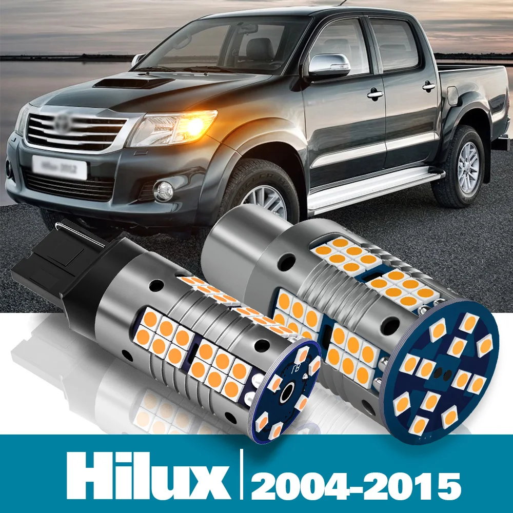 

2pcs LED Turn Signal Light For Toyota Hilux Accessories 2004-2015 2005 2006 2007 2008 2009 2010 2011 2012 2013 2014