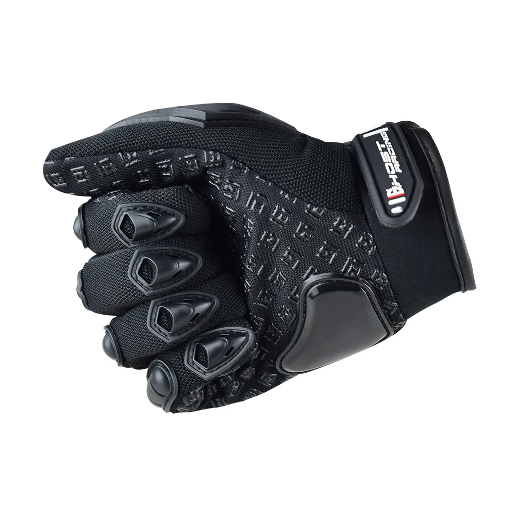 Summer Motorcycle Gloves, Hard Shell Anti-fall Breathable Touch Screen Moto Racing Mountain Bike Riding Protective Gear