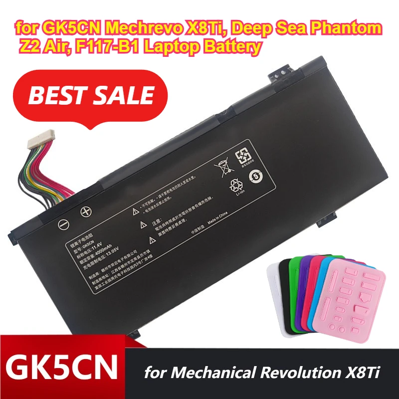 

NEW 11.4V 4000mAh for GK5CN Mechrevo X8Ti Deep Sea Phantom Z2 Air F117-B1 Laptop Batteries
