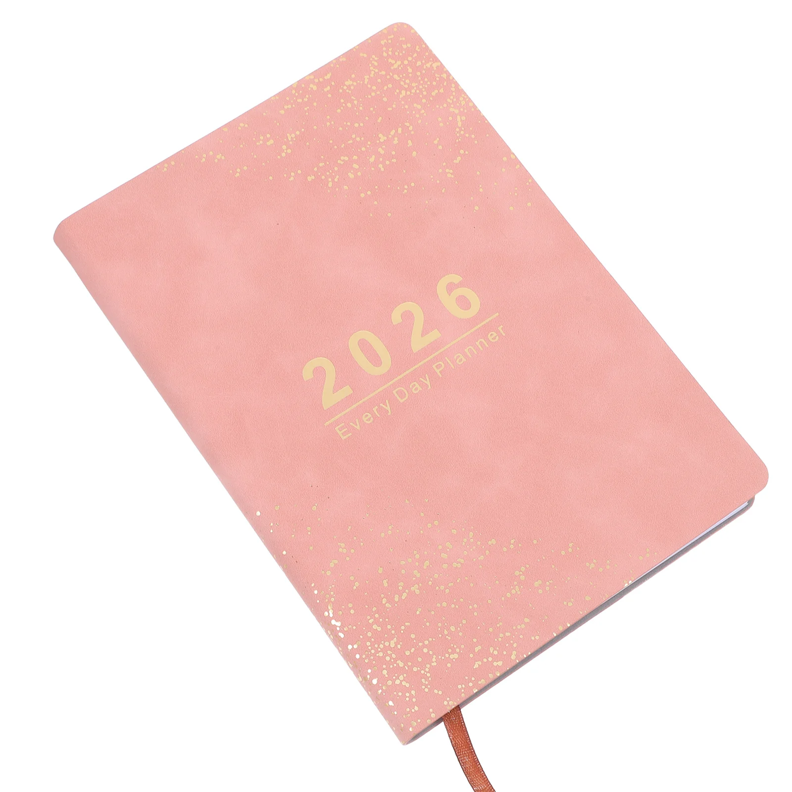 

2026 Daily Planner Monthly Weekly Calendar Book January to December Hardcover Organizer A5 Size Office School Home Use