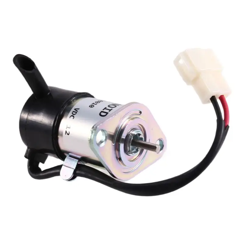 A01K-Fuel Shut Off Solenoid(16271-60010 16271-60012) 12VDC For Kubota Engines For Kubota Tractor Models BX2200D F2400