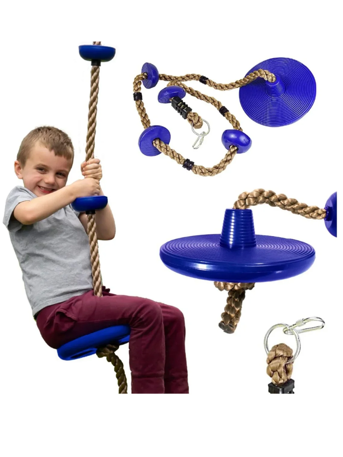 Children's indoor and outdoor swing indoor climbing rope size circular swing outdoor swing rope climbing equipment