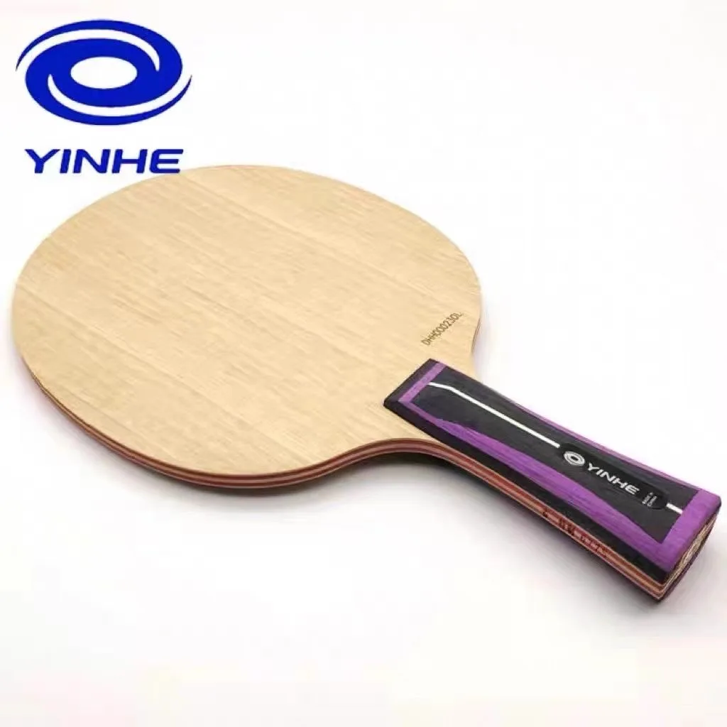 Orijinal YINHE Mor Ejderha 667 S Masa Tenisi Bıçağı 7 Ahşap CLCR Yapısı İl Ping Pong Bıçağı Ince Destek ile
