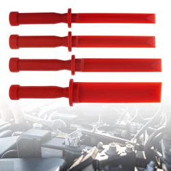 4pcs Plastic Car Tire Repair Tool Scraper Wheel Balancer for Automotive Debris Adhesive Stick On Tape Removal Weight Balance