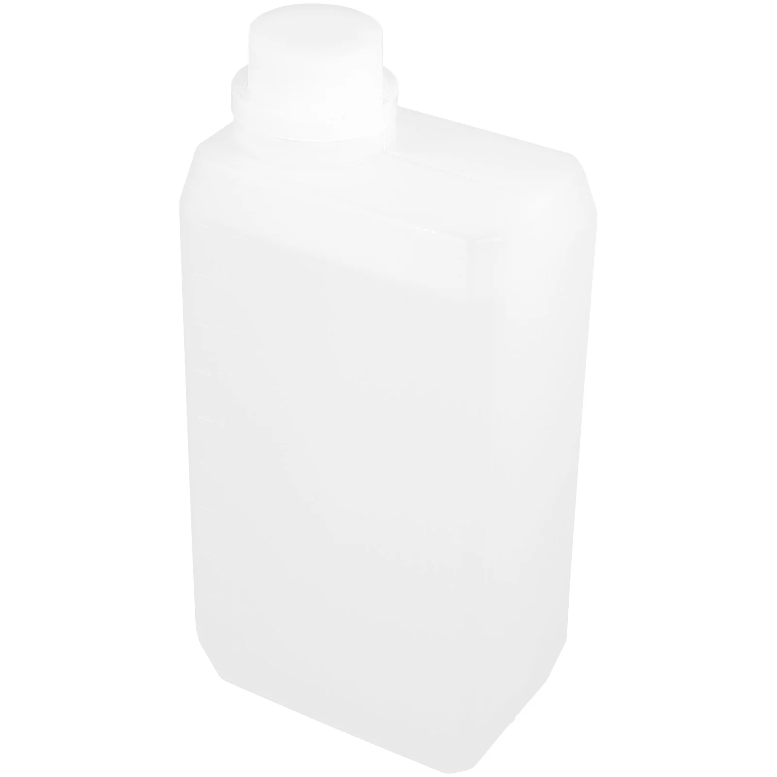 Bottle Side Mouth Bottles Reusable with Lids Sample White Hdpe Plastic for Liquids