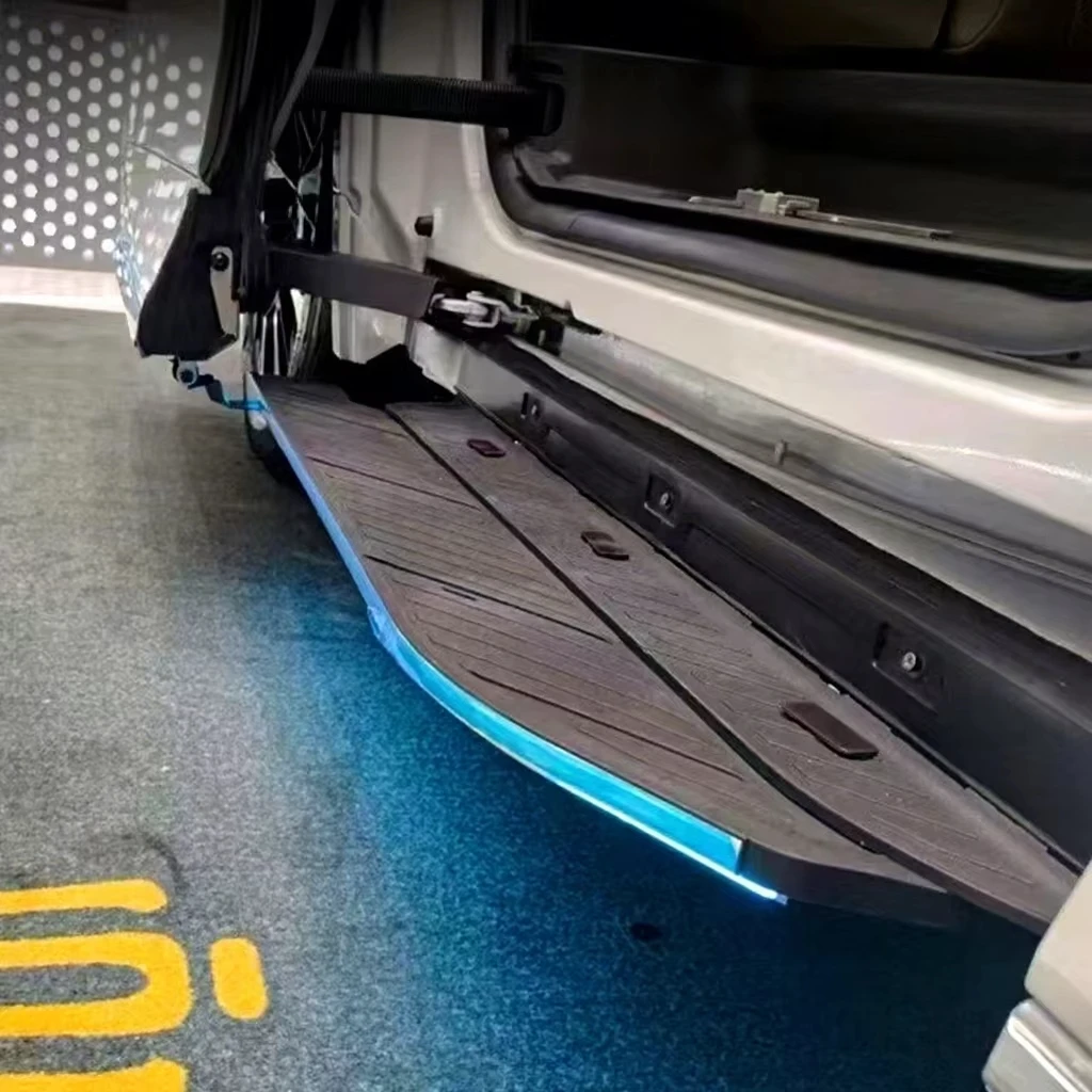 2023-2026 Electric Car Side Pedal Telescopic 40 Series Door Foot Pedal Rear Refit Modify Running Board