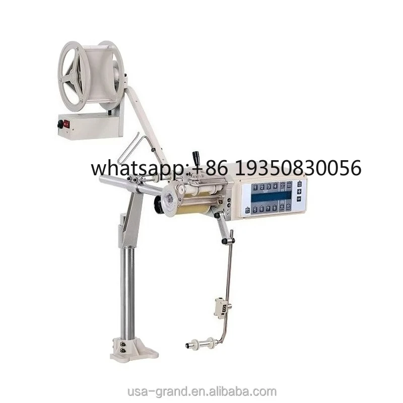 8-Section Upper Tape Feeder Computerized High-Accuracy Elastic Tension Metering Device Overlock Sewing Machine AC 110V/220V