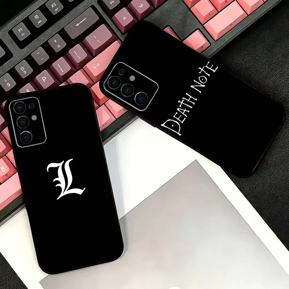 Dangerous anime close Death Note Misa Soft Black Phone Case for Samsung S26,25,24,21,22,21,20,10,9,8,7,6Ultra,Plus,Fe, Lite