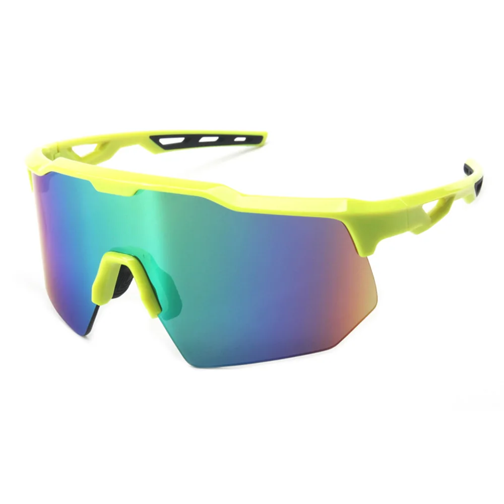 

Sporty Personality Trendy Colorful Half-frame Road Bike Cycling Sunglasses UV Protection Running Goggles