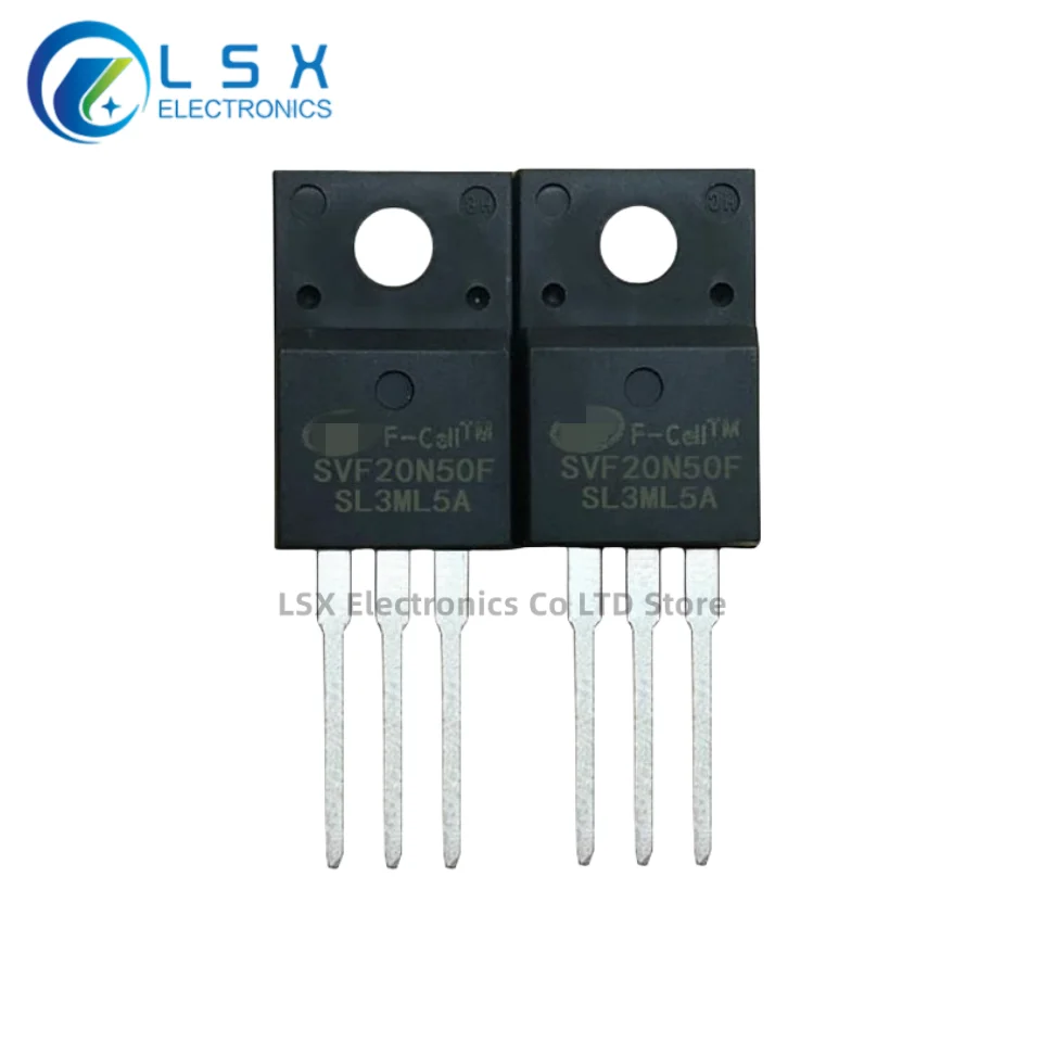 MOSFET original, 500V, SVF20N50F, SVF20N50, SVF20N60F, SVF20N60, SVF18N50F, SVF18N60F, SVF18N60T, SVF18N65F, TO-220F, Novo, 10 peças/lote