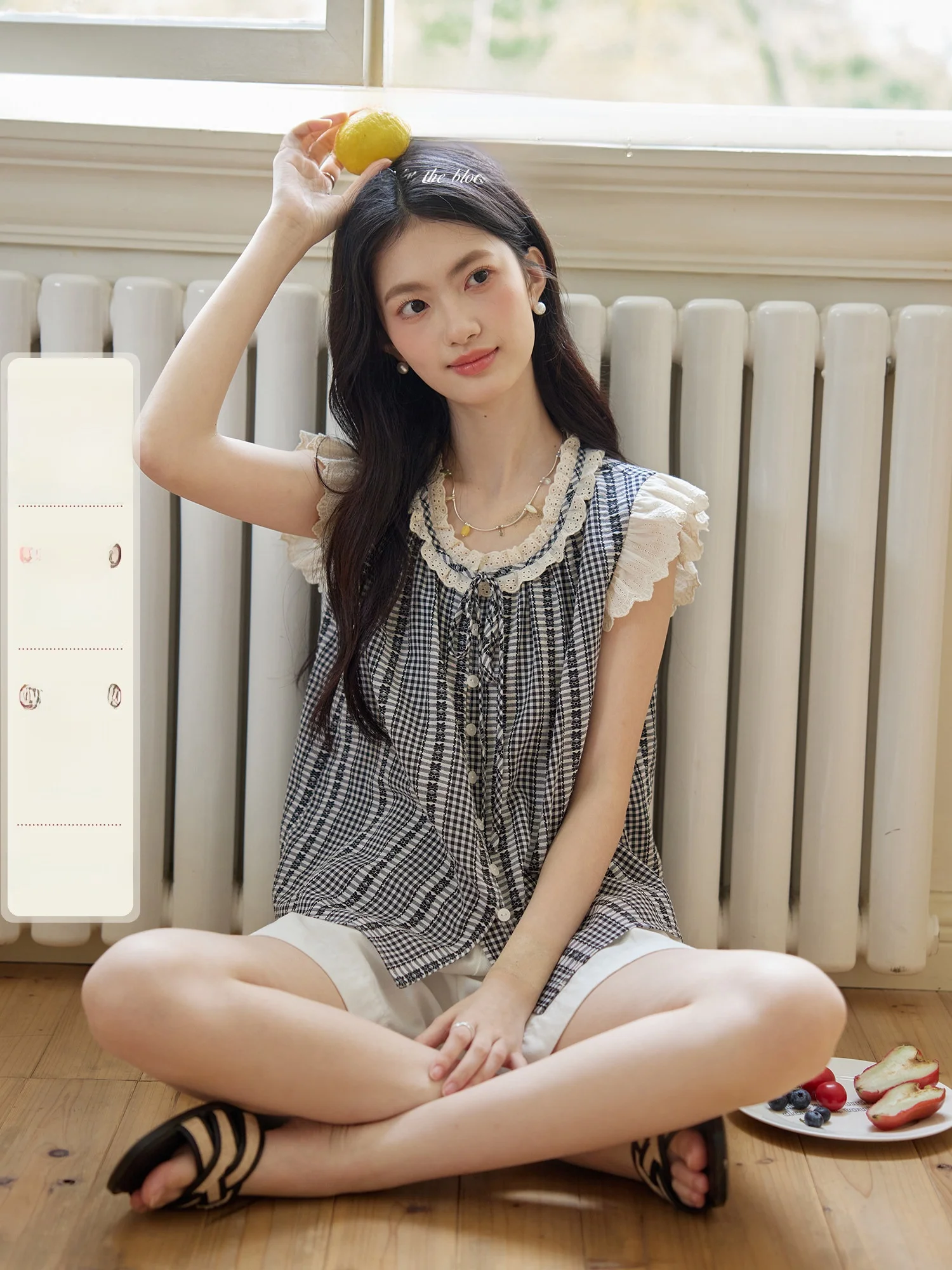 

Женское летнее тонкое платье ORWhite Vintage Doll, вышитое, с цветным принтом, фасон А-силуэт, из смесового полиэстера и хлопка