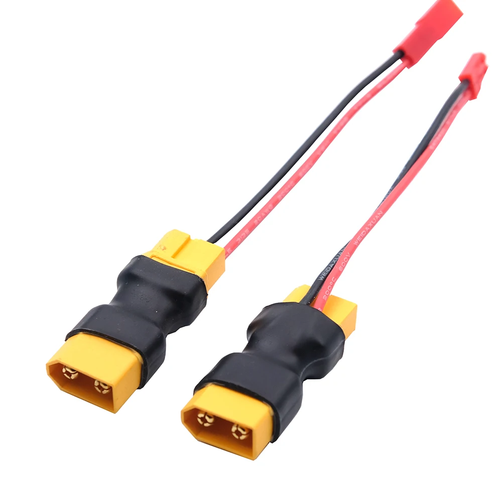 XT60 Male to Female JST Female / Male In-line Power Adapter Lipo Connector for RC Battery Lipo Model Accessory