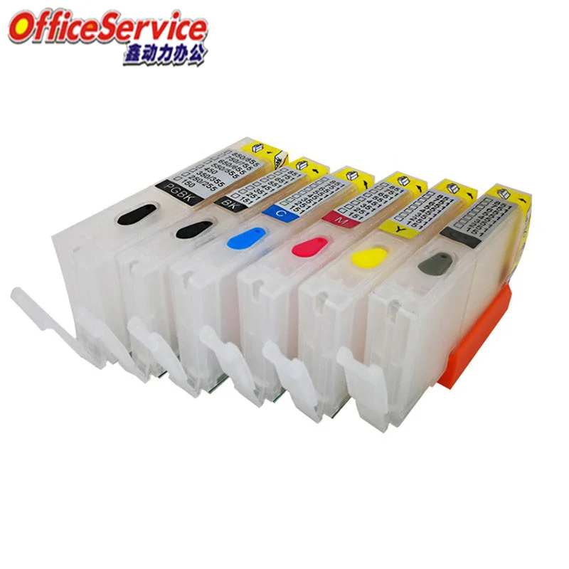 

PGI-750 CLI-751 Refillable ink Cartridge For Canon MG7570 MX727 MX927 Ip7270 IX6770 MG5570 IX6870 IP8770 MG6370 MG5670 printer