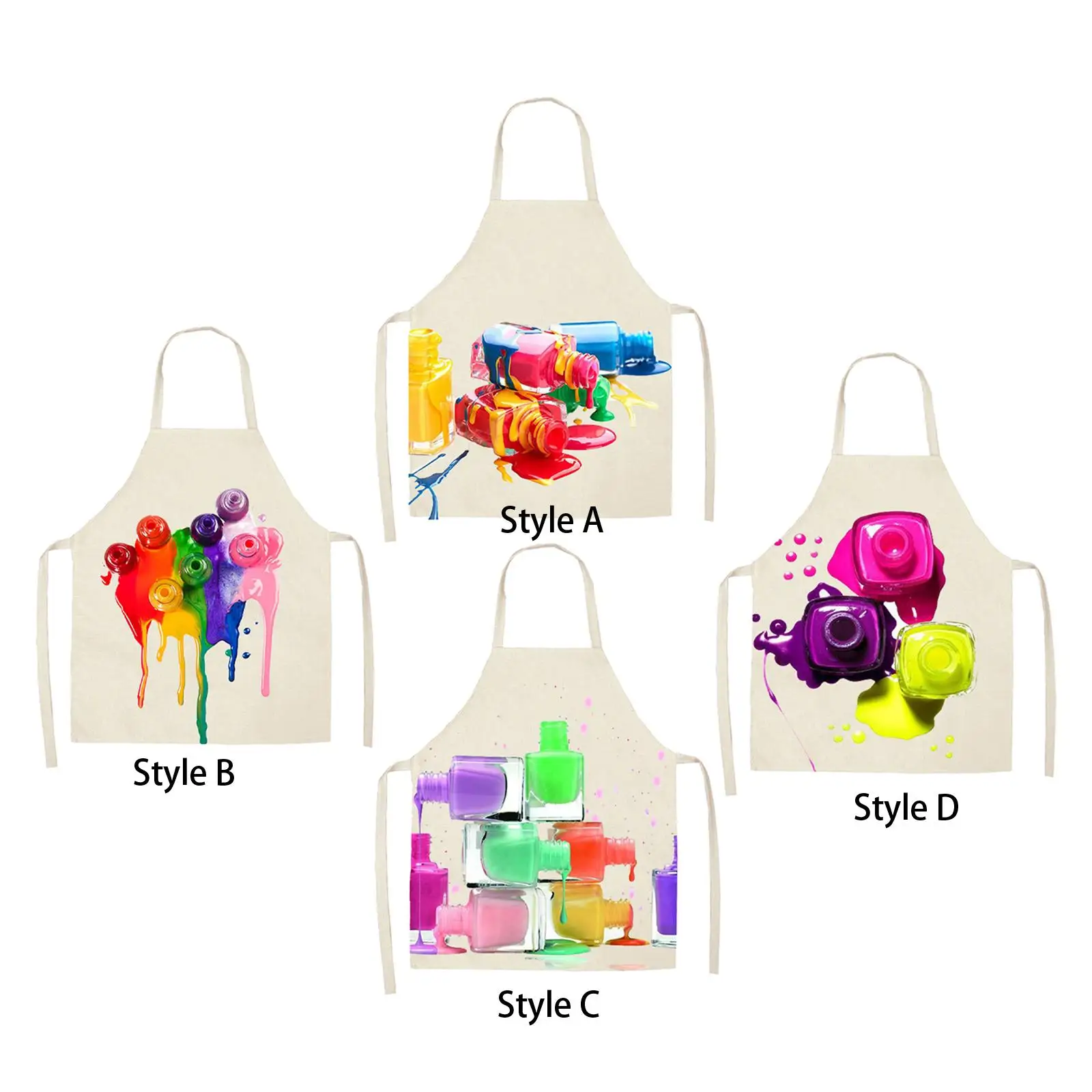 Nail Technician Apron Artists Painting Apron Multifunctional