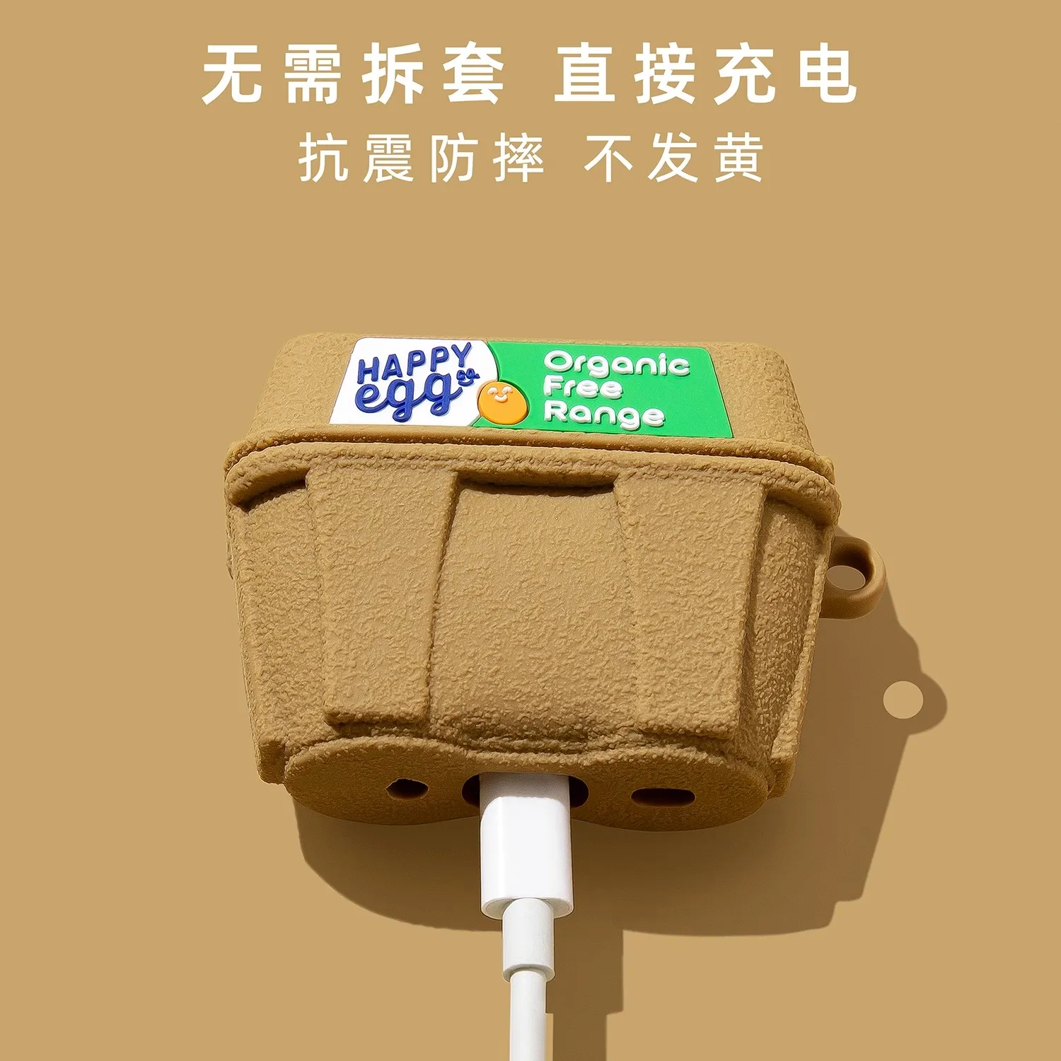 ل Airpods 1 2 3 4 Pro Pro 2 Pro 3 البيض صندوق كرتوني سيليكون حقيبة سماعة الاذن اكسسوارات غطاء #3