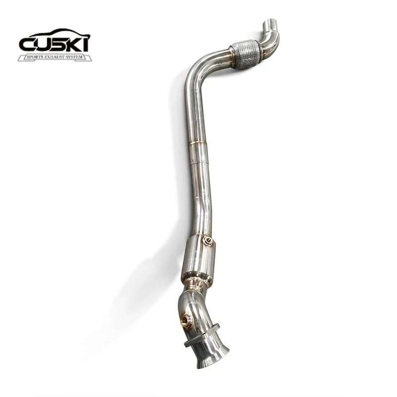 

High quality stainless steel automotive parts exhaust downspout suitable for Lexus IS200T IS250 IS300 2016-2019 2.0T