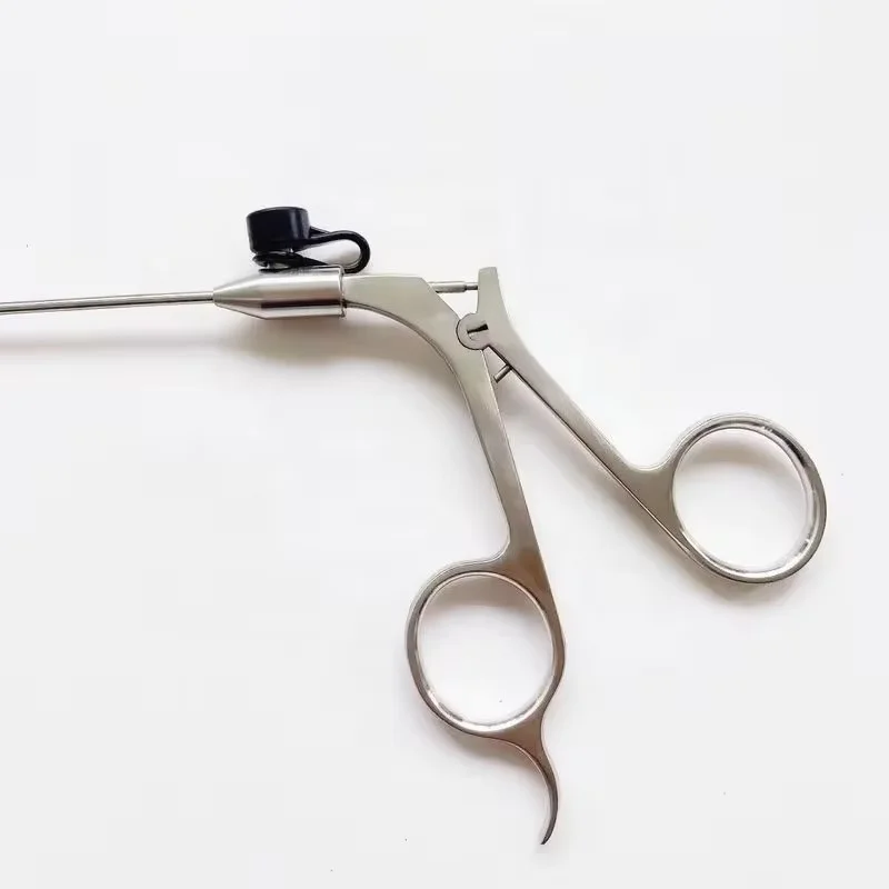 Laparoscopic Hernia Needle Forceps , Medical Closure Forceps，Laparoscoe hernia suture needle forceps