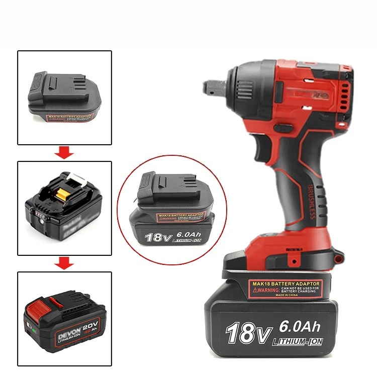 For DEVON 20V Power Tool Battery Adapter Compatible With for Makita BL Series 18V Lithium Battery - view 3