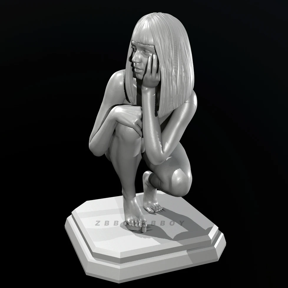 30mm 40mm 65mm Resin model kits figure beauty colorless and self-assembled 3D PrintingTD-6539/3D