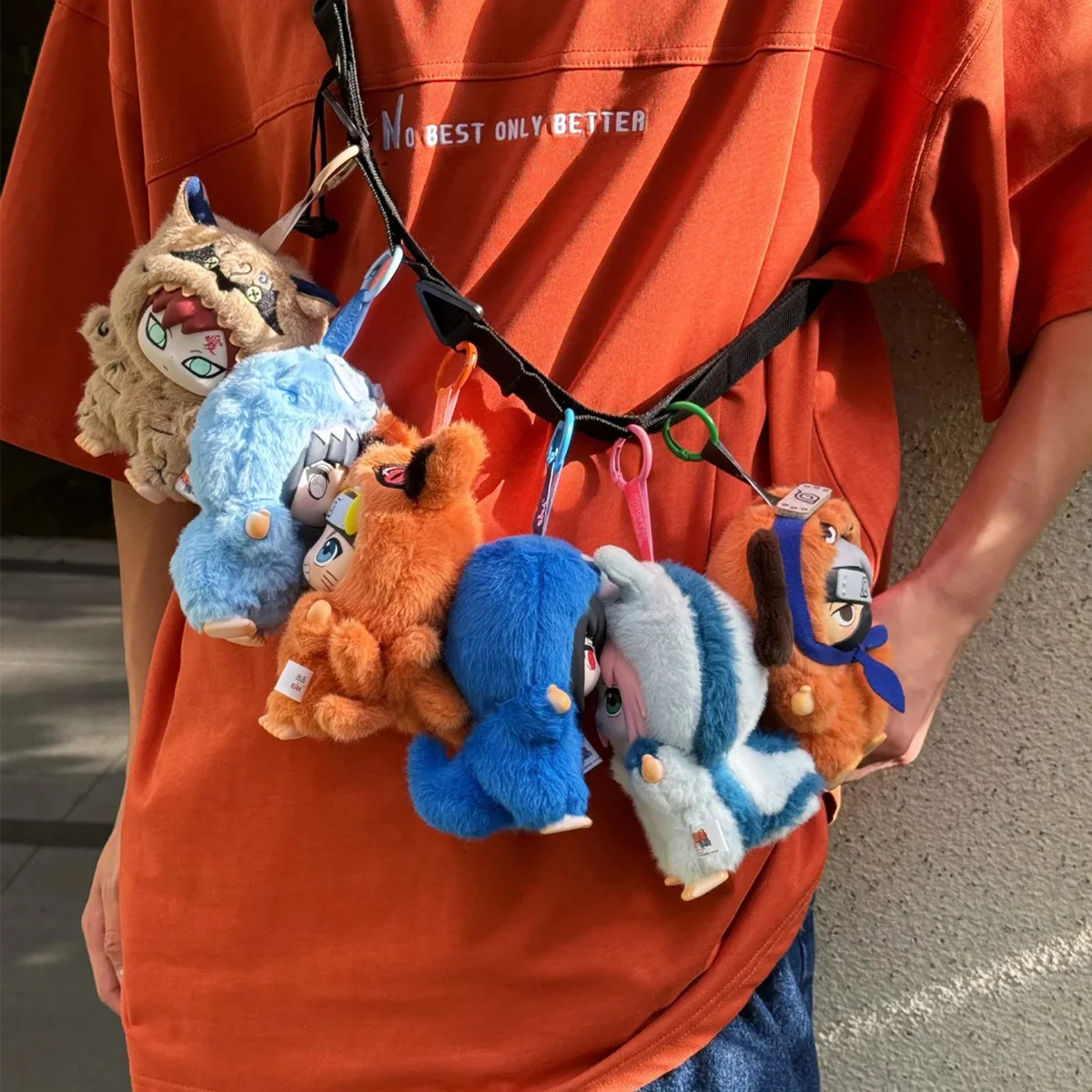 Bandai Naruto Shippuden Blind Box Figur – handgefertigtes gefülltes Plüsch-Ornament-Spielzeug für Sammlung und Geschenke