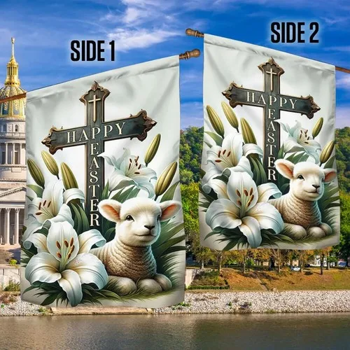 Happy Easter Flag Graden Flag XXH LLP LLX uui