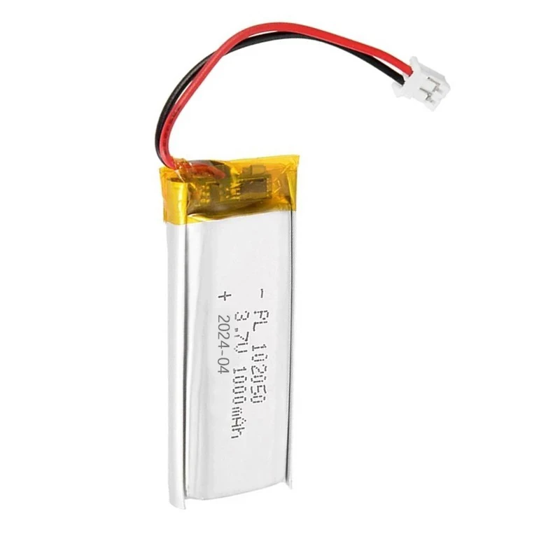 102050 3.7v polimer litowy 1000mAh mały akumulator Li-Po do stalowego głośnika Bluetooth narzędzie do ładowania baterii MP3/4/5