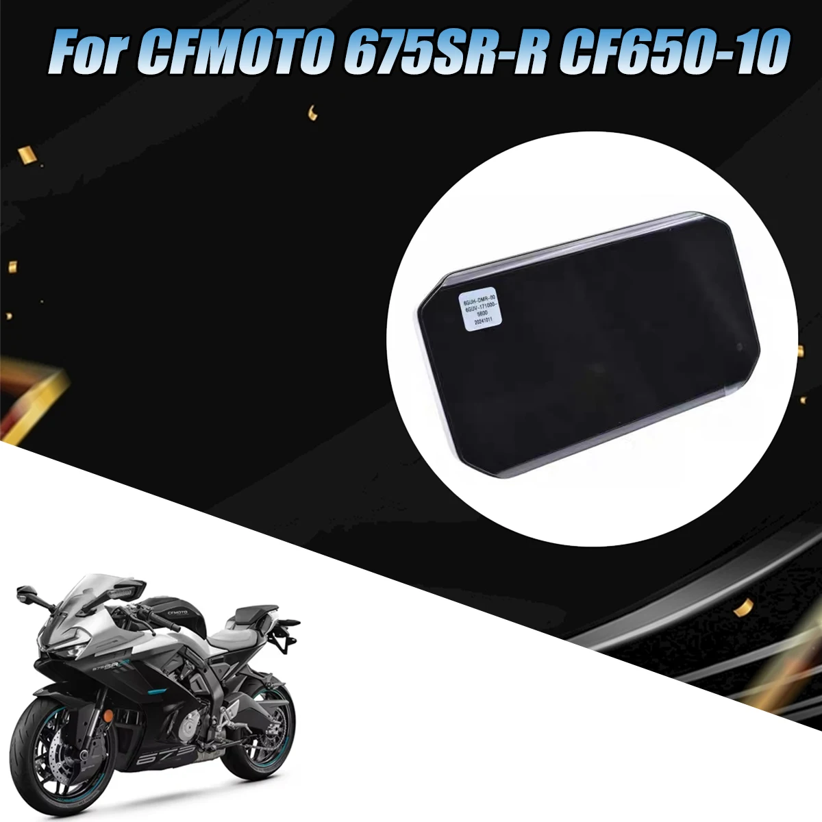 instrument code table odometer speedometer display screen Fit For CFMOTO 675SR 675SR-R CF650-10