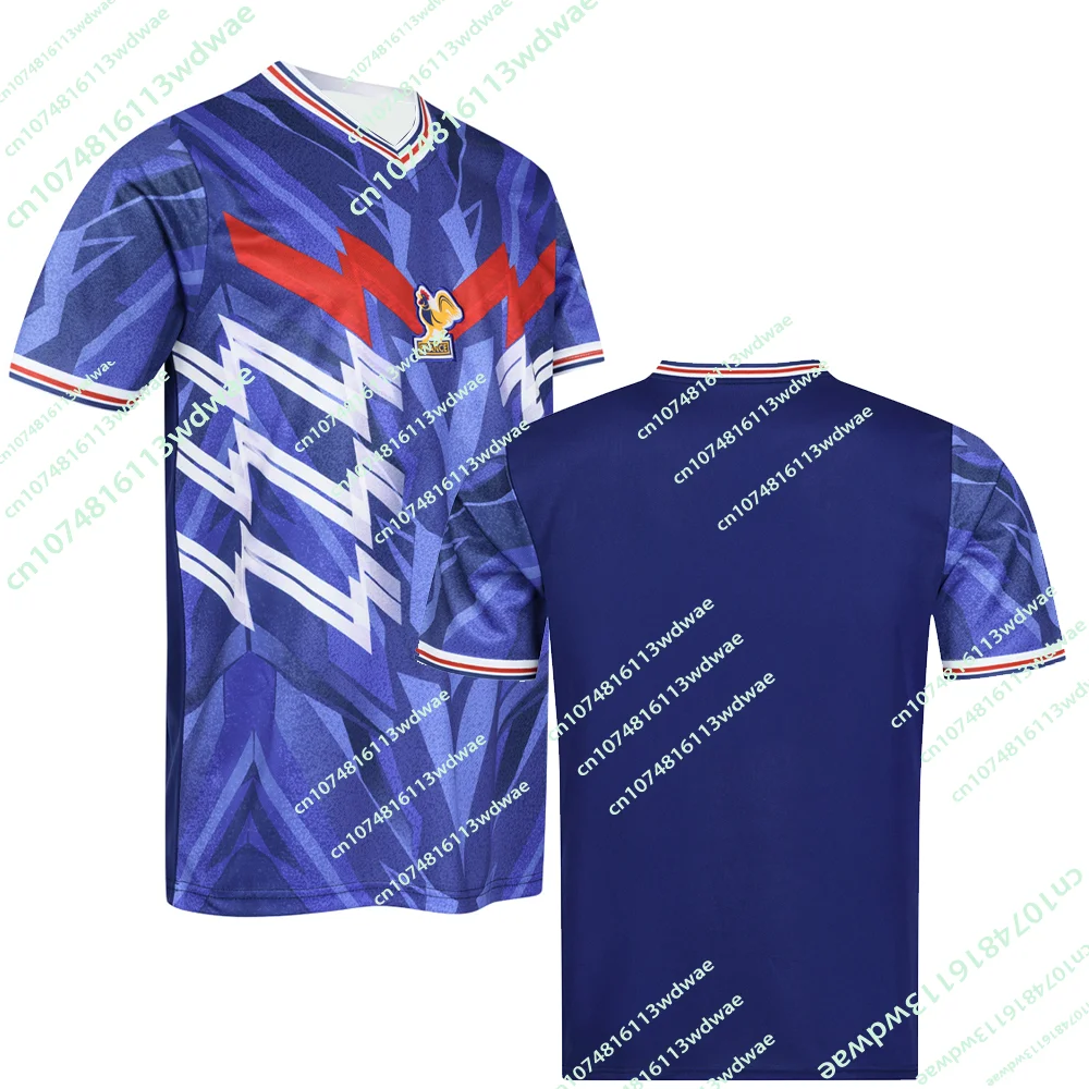 France 2026 WC New Football Jersey 3D Printed Cheerleading Team Men T-Shirt Sports Family Kids Fans Footy Jerseys Sportswear