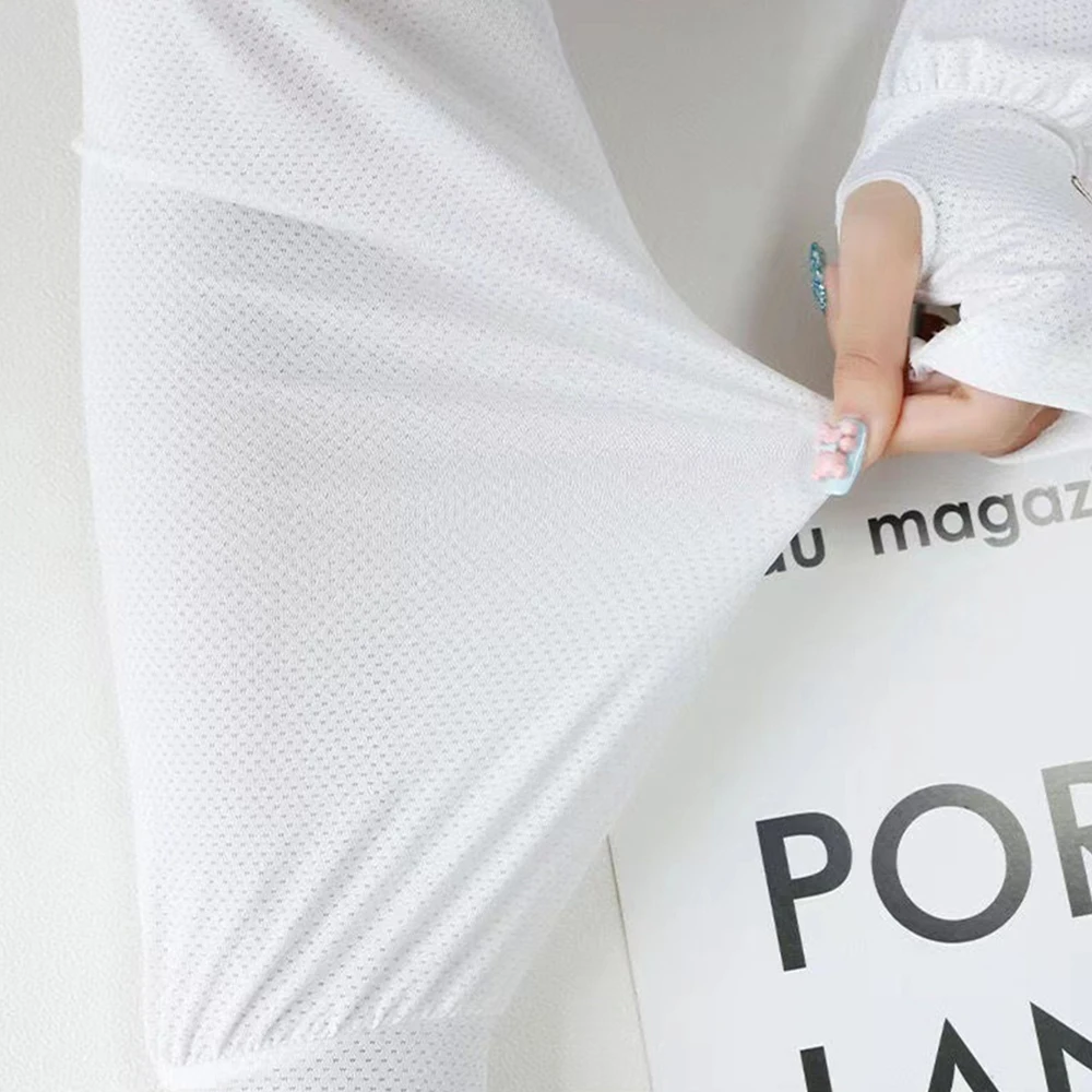 Quick Drying Soft And Skin Friendly Fully Elastic Sun Protection Arm Sleeves Sun Protection Ice Sleeves Not Deformed Durable .