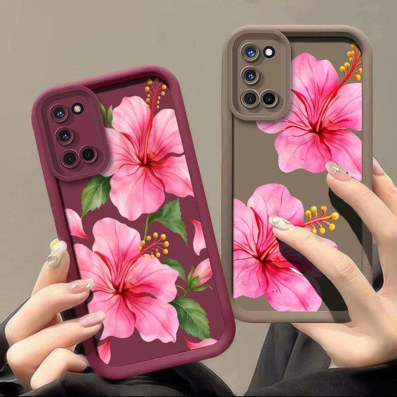 Flower Floral Pattern Phone Case For Moto E40 E32s E30 E22i E15 E14 E13 Soft Silicone Drop Resistant Protective Cover carcasas