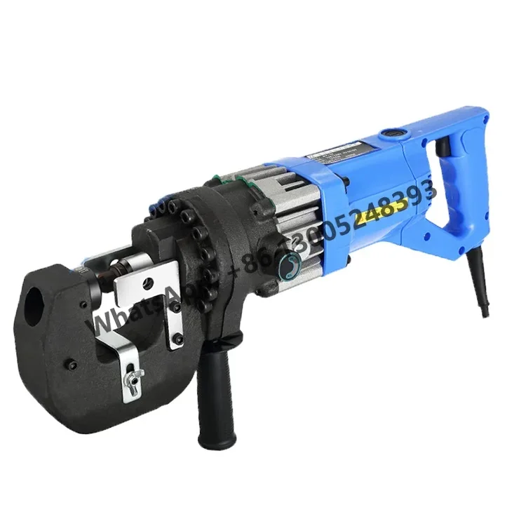 220V-230V 50HZ/60HZ 1200W 1500W 10T Small Portable Punching Hole Machine Handheld Electric Angle Steel Cutting Machine with Mold