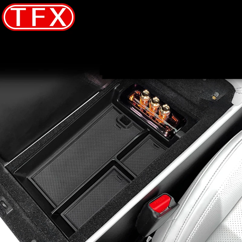 

For Xpeng P7i 2023 2024 Car Styling Armrest Box Storage Box Central Control Storage Box Auto Interior Decoration Accessories