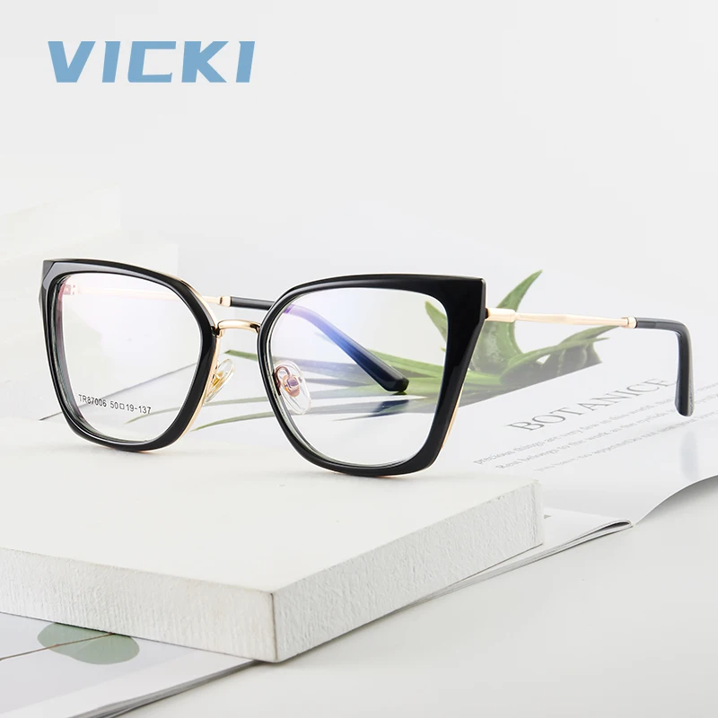 

VICKI классические модные очки-бабочки для девочек, можно настроить, многофокусные очки, фотохромные, несколько цветов 87006