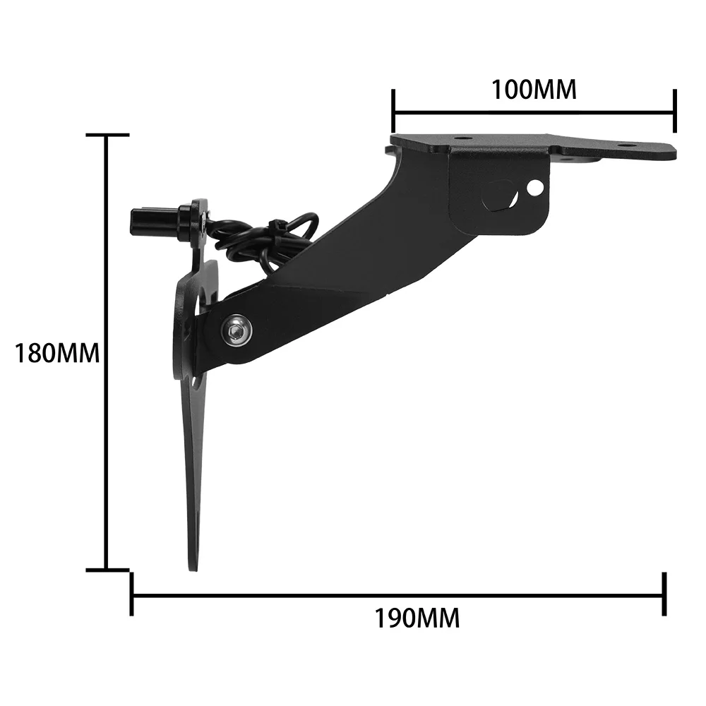 Für CFMOTO 450MT MT450 IBEX450 800MT-X 800MTX MTX800 2024 2025 2026 Motorrad-Kennzeichenhalter Registrierungs-Halterung – Detail 2