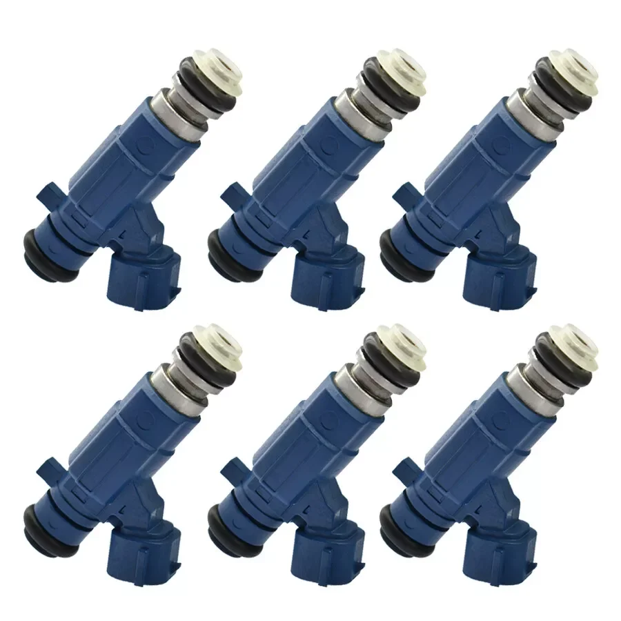 High quality New Set 6 Fuel Injectors FBJE100 For Nissan Safari Patrol RB25DET TB48DE 16600-AA500 16600AA500 FREE SHIPPING!!!