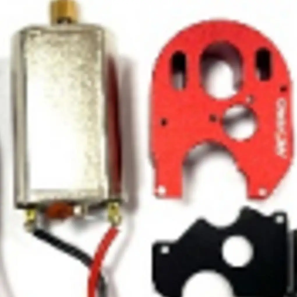 มอเตอร์ RCGOFOLLOW และฐานมอเตอร์ อะไหล่รถบังคับวิทยุ มอเตอร์และฐานมอเตอร์แบบถอดได้ สำหรับรถบังคับวิทยุ 1/24 Scx24 Crawler อะไหล่อัพเกรด